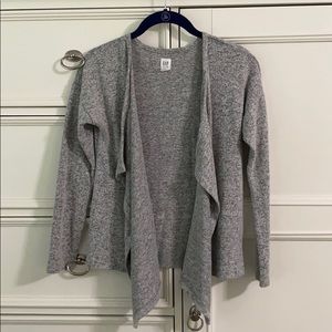 Girls GAP Soft Spun Open Front Cardigan
